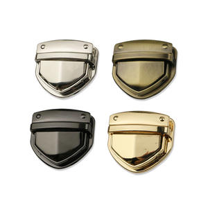 SBRN haute qualité en alliage de Zinc <span class=keywords><strong>sac</strong></span> <span class=keywords><strong>à</strong></span> <span class=keywords><strong>main</strong></span> <span class=keywords><strong>fermoir</strong></span> attraper pouce Tuck verrouillage attaches 38x42mm portefeuille boucle réparation matériel accessoires - Product Image 5