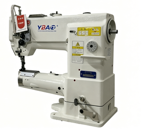 Machine à coudre industrielle YBAO Modèle 341 à point noué, plate, programmable, à grande vitesse, à une aiguille, automatique et composée - Product Image 4
