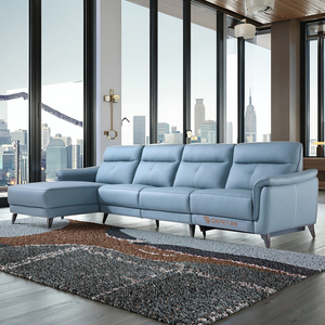 Sang Trọng Hiện Đại Mở Rộng 4 Chỗ Ngồi Có Thể Ngả Cắt <span class=keywords><strong>Sofa</strong></span> Set Ý L Hình Có Thể Ngả Có Thể Ngả Góc <span class=keywords><strong>Sofa</strong></span> Cho Phòng Khách - Product Image 2