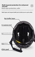Nouveau casque pour enfants avec lunettes magnétiques détachables, casque de vélo, procédé de moulage intégré, adapté aux adolescents