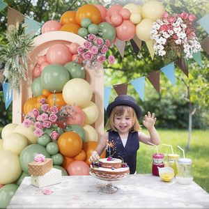 Ballons vert sauge arc Boho ballons guirlande filles bois bébé douche fée Floral Jungle <span class=keywords><strong>Safari</strong></span> fête d'<span class=keywords><strong>anniversaire</strong></span> décor - Product Image 4