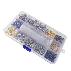 Celimi Garment <b>Rivets</b> Double-Cap 320 Sets Iron Plated For Jeans Apparel Durable - Product Image 5
