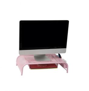Metal <b>Desk</b> Monitor Stand Riser with Organizer Drawer Monitor Stand for <b>Computer</b> Small Printer Laptop - Product Image 4