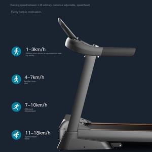 Caminadora Eléctrica Comercial de 3.5HP con Función de Inclinación para Uso Doméstico, Gimnasio e Interiores - Product Image 3