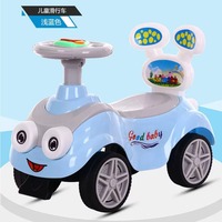 Porteur d'équilibre en plastique pour enfants avec roues en PU, fonction de torsion et de glissement, et lumières musicales, pour les 2 à 4 ans