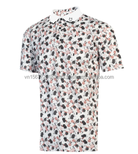 Polo de Golf con estampado de sublimación personalizado de alta calidad para hombre, camiseta informal transpirable de secado rápido, camiseta para hombre - Product Image 5