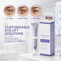 Gel liftant instantané pour les yeux en gros – Améliore l'élasticité de la peau, crème anti-poches sous les yeux pour peaux relâchées, raffermissante et anti-rides
