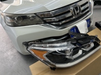 Phares avant pour Honda Accord 9e/9,5e génération, ensemble de phares avant avec commande RGB via application, années 2013 à 2017