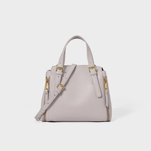 Elegante Bolso de Hombro Cruzado de Piel Genuina de Vacuno para Mujer, Versátil, con Cremallera, de Moda, Tipo Cubo, de Capa Superior - Product Image 6