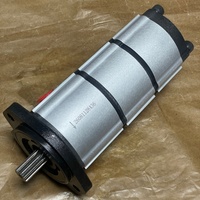 Pompe à engrenages à trois sections de remplacement 26081128436 CB KPL80 63 32, pompe à huile hydraulique haute efficacité pour groupe hydraulique