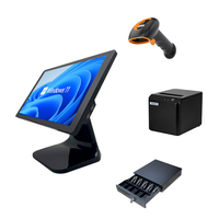 Système de point de vente tactile 15,6 pouces RUINAI RN-X16 fabriqué en Chine, Intel I5/I7, Windows 10, 4G/WiFi, écran LED 8 chiffres, Wi-Fi 6, terminal de caisse