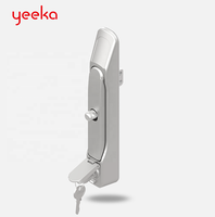 Yeeka 1130 Nouveau Panneau de Verrouillage à Levier Pivotant pour Contrôle d'Accès avec Verrouillage à 3 Points pour Armoire de Stockage d'Énergie et Armoire Électronique