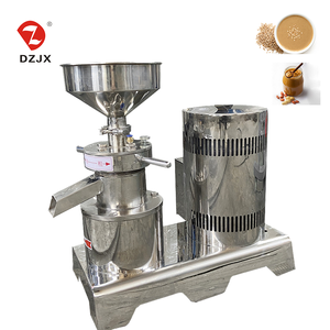 Broyeur colloïdal industriel en acier inoxydable DZJX, capacité personnalisée de 100 à 500 kg/h pour le broyage humide et <span class=keywords><strong>sec</strong></span> des arachides et des graines de sésame - Product Image 6