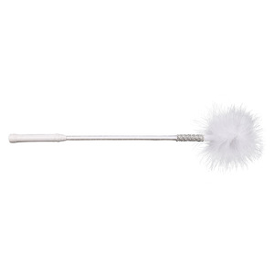 Bâton érotique à long manche en plumes noires pour femmes, pour fessées, pour le pré-chauffement avant la séance, jouets alternatifs pour couples, adultes - Product Image 4