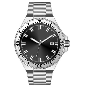 Montre mécanique automatique pour homme de haute qualité en gros, bracelet en acier inoxydable, montre de plongée étanche, montre d'affaires pour homme - Product Image 6