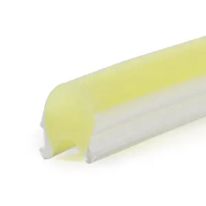 Insegna al neon a LED divisa di seconda generazione giallo limone silicone separato neon flex 8mm stile regolare