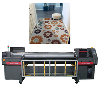 L1800 6 pies 3D Uv Led impresoras de inyección de tinta digitales híbridas impresora de lona de cuero hoja acrílica alfombra impresora de bobina de alambre