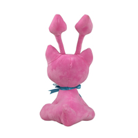 Peluche Fée aux Longues Oreilles Rose, Tissu Lavé Ultra Doux, Rembourrage Coton PP, Vente en Gros, Animal en Peluche Personnalisé OEM, Cadeau pour Enfants, En Stock