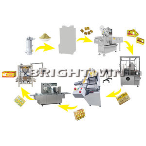 Cubes d'assaisonnement professionnels faisant la machine <span class=keywords><strong>Maggi</strong></span> Stock Cubes Machine à mouler Bouillon Cube Production ligne d'emballage - Product Image 6