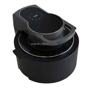 AOJA-Friteuse à Air Friteuse, Appareil de Cuisine à Domicile, Four Rond de 5 Litres, 3 kg, Contrôle Intelligent, Rétro, Mode - Product Image 4