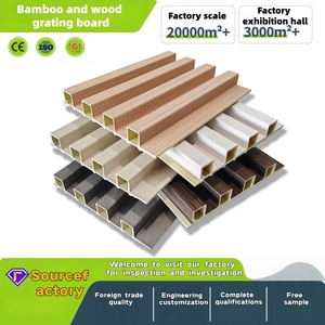 Panneau de revêtement mural moderne pour décoration intérieure, grille, panneau acoustique cannelé, panneau mural extérieur - Product Image 2
