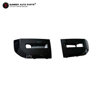 Accesorios Exteriores para Todoterreno, Cubierta de Lámpara ABS, Cubierta de Luz Antiniebla Delantera para Land Rover Defender 90 110, Kit de Carrocería