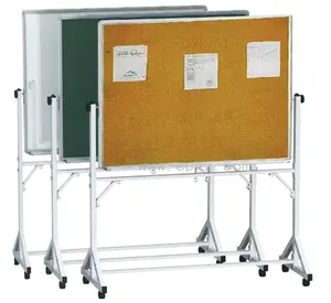 现代新设计学校教室家具可移动绿色和学生白板