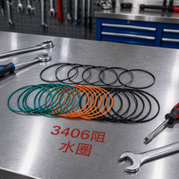 Nouveau kit de joints de chemise de cylindre Caterpillar / pour moteurs 3406 3406B 3406E C15, référence 160-9874, en caoutchouc