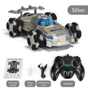 Voiture RC de cascade 2,4 GHz avec pulvérisation d'eau, portée de 50 m, jouet pour enfants avec <span class=keywords><strong>clé</strong></span> de démonstration automatique - Product Image 5