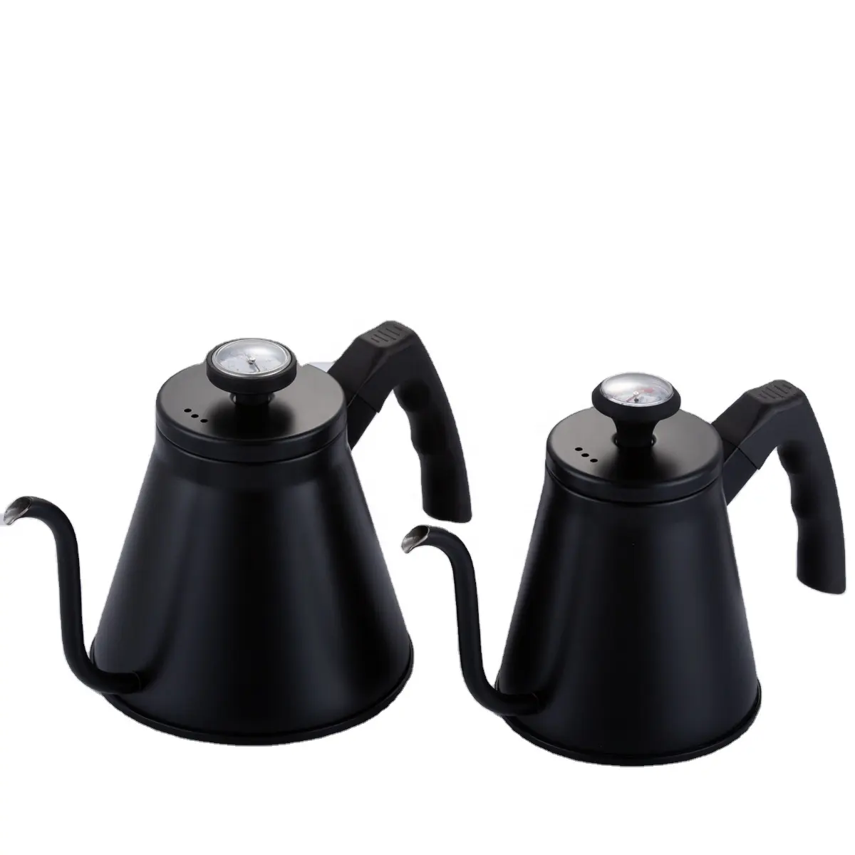 800ml 1200ml Aço Inoxidável Gooseneck Chaleira Alta Qualidade Chá Preto Café Despeje Sobre Café Chaleira Pote