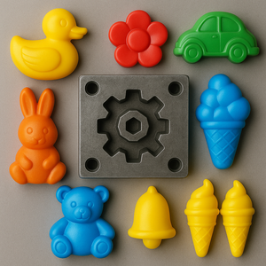 Máquina de Moldeo por Inyección de Acero Booster, Molde de Inyección de Plástico Personalizado, Superficie Pulida, Acero P20, Figura de Juguete, Gran Venta, Guangdong - Product Image 5