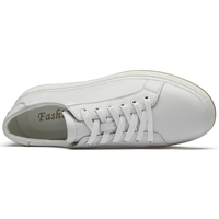 Chaussures de skate pour hommes chaussures plates baskets chaussures de skate en cuir véritable de vache bas à lacets rétro fait à la main décontracté loisirs printemps