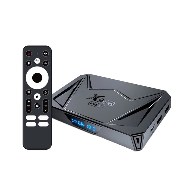 X96Q PRO+ Allwinner H728 Octa Core Android TV Box 2GB RAM 16GB Flash 1000M LAN Dual AC Wifi 6 Android 14