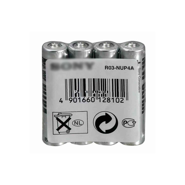 Sony LR6 AA2 No.5 pil alkalin pil boyutu aaa 1.5v kuru pil