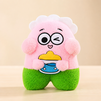 Fabrication sur Contrat de Jouets en Peluche : Ensemble d'Animaux en Peluche Assortis en Tissu Velours Doux au Toucher, 7-8 Pouces, pour Promotion de Liquidation