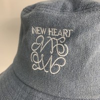 Chapeaux Bob personnalisés en denim Logo brodé Casquettes en jean Chapeaux seau décontractés pour la pêche et les voyages