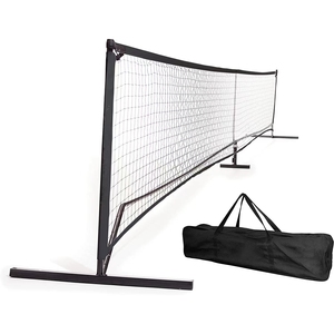 Kích thước quy định e22ft, khung kim loại chắc chắn, lưới chống rách, lý tưởng cho sân sau, đường lái xe và lưới pickleball garagesportable - Product Image 1