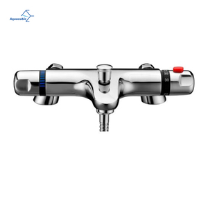 Design classique Chrome Robinet de <span class=keywords><strong>douche</strong></span> <span class=keywords><strong>thermostatique</strong></span> Mélangeur de bain Mélangeur de <span class=keywords><strong>douche</strong></span> de salle de bain Fonction 2 voies Mélangeur de bain - Product Image 3
