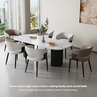 Chaise de salle à manger moderne en métal de luxe BST, chaise à dossier haut de gamme pour la maison et les restaurants, chaise de table à manger confortable et durable, chaise maîtresse