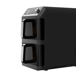 패밀리 사이즈 스마트 에어프라이어 시스템-12 가지 사전 설정 조리 모드가 있는 듀얼 챔버 디지털 오븐 - Product Image 5