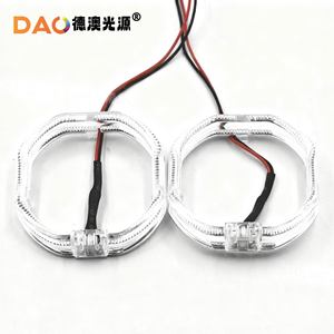 Ojos de Ángel LED de 2.5 Pulgadas (76mm) Cuadrados DRL para Modificación de Faros de Coche con Arnés de Cables - Product Image 3