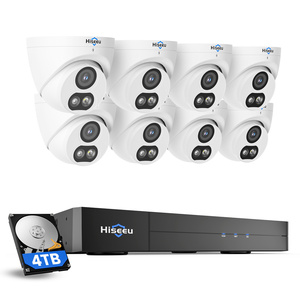 กล้องวงจรปิดแบบโดม PTZ ระบบ Ultra HD 12MP บันทึกภาพ 24/7 ตรวจจับความเคลื่อนไหวของยานพาหนะและมนุษย์ รองรับเสียงสองทาง ใช้พลังงานผ่านอินเทอร์เน็ต (POE) ชุดกล้องวงจรปิดแบบ P - Product Image 1