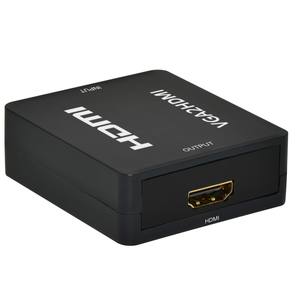 Adaptador GC Mini VGA a <span class=keywords><strong>HDMI</strong></span> 1080P, Conversor de Video y Audio VGA2HDMI para PC, Laptop a HDTV, Proyector, Compatible con USB, Plug and <span class=keywords><strong>Play</strong></span> - Product Image 3