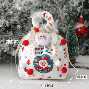 Sac d'emballage de pomme de veille de Noël sac cadeau de fruits Ping'an, bonbons portables pour enfants 2025 nouveau cadeau - Product Image 5