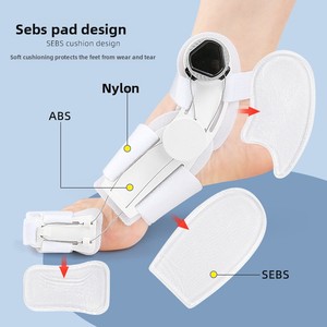 <span class=keywords><strong>Orthèse</strong></span> pour <span class=keywords><strong>Hallux</strong></span> <span class=keywords><strong>Valgus</strong></span> avec soutien des orteils, compatible chaussures, réglage manuel jour/nuit, boucle rotative, soutien de l'os du pied. - Product Image 6