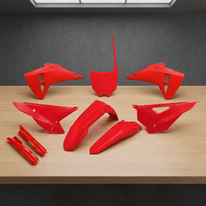 2025 per Honda CRF 450R Kit rosso completo accessori in plastica Set per moto anno modello 2025 - Product Image 3
