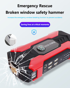 Avviatore di Emergenza Portatile ad Alta Capacità con Pompa d'Aria - Potente <span class=keywords><strong>Booster</strong></span> per Batteria Auto per <span class=keywords><strong>Avviamento</strong></span> d'Emergenza - Product Image 4