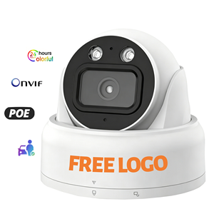 HIK OEM 2K Night Vision Indoor Full Color HD POE IP Dome Camera CMOS Sensor Built-in Mic NVR <strong>Cloud</strong> Storage IP65 Pan-Tilt H.265AI - Product Image 1