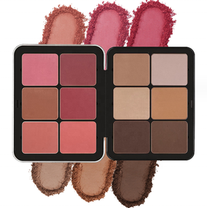 Private Label poro correttore ad alta definizione impermeabile copertura completa trucco Blush Bronzer contorno correttore Palette - Product Image 1