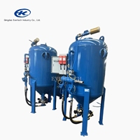 Machine de sablage à sec avec moteur pour l'industrie électronique, consommation d'air élevée, fonctionnement facile, élimination des impuretés de surface